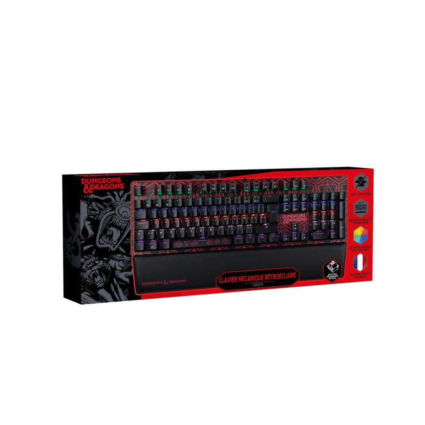 Vue catalogue 5 clavier D&D